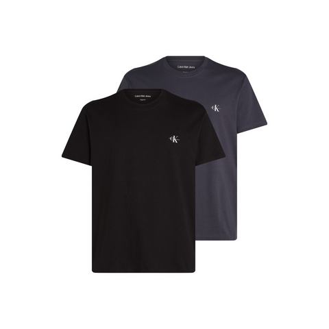 Calvin Klein T-shirt 2 PACK MONOLOGO (Set van 2)