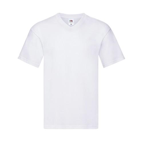 Fruit Of The Loom Mens Original Layered T-Shirt S wit