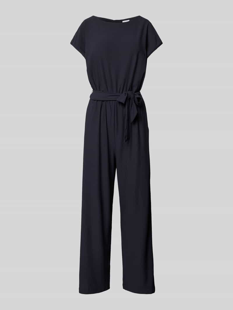 Jake*s Collection Jumpsuit met strikceintuur