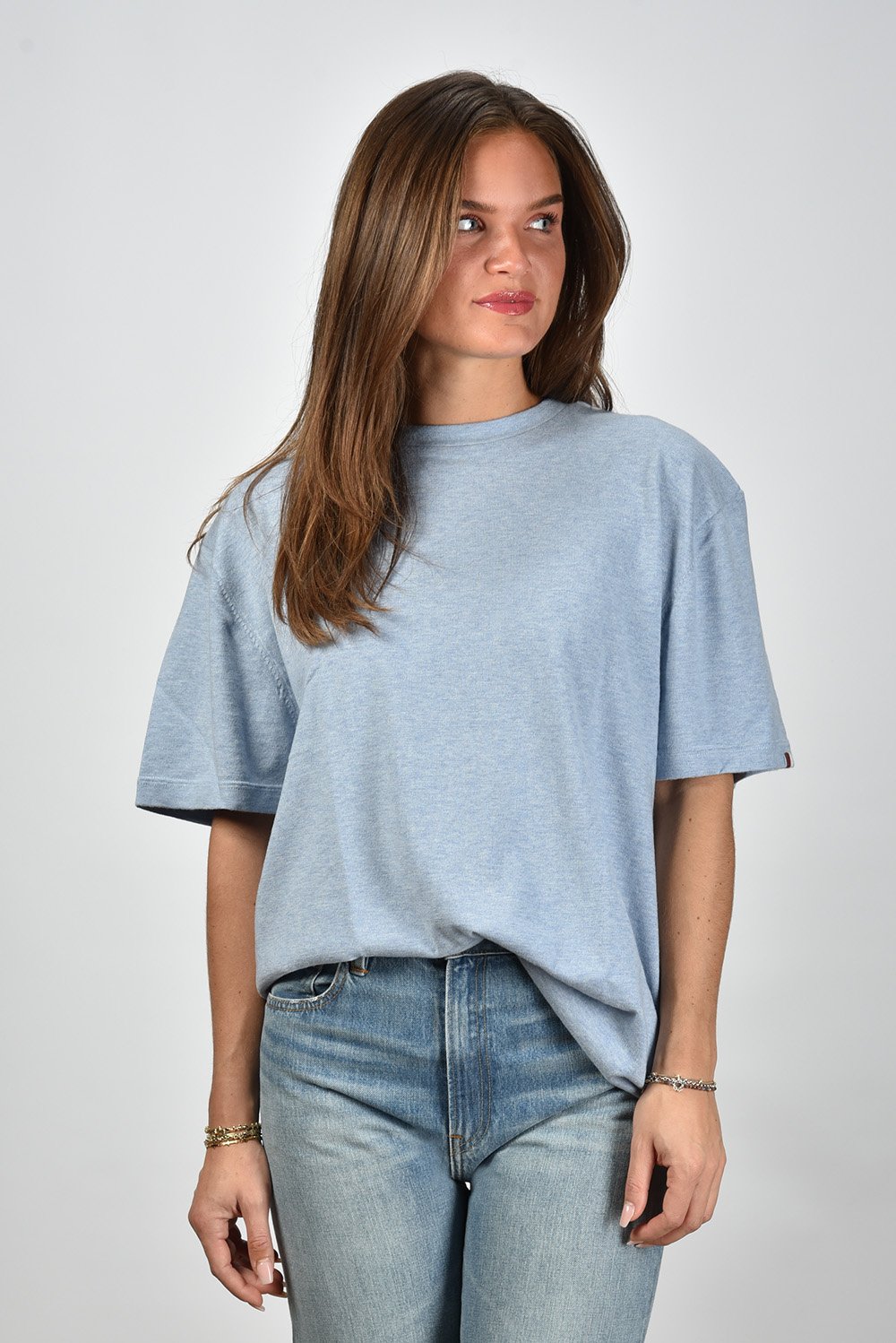 Extreme Cashmere t-shirt Rik met ronde hals vintage