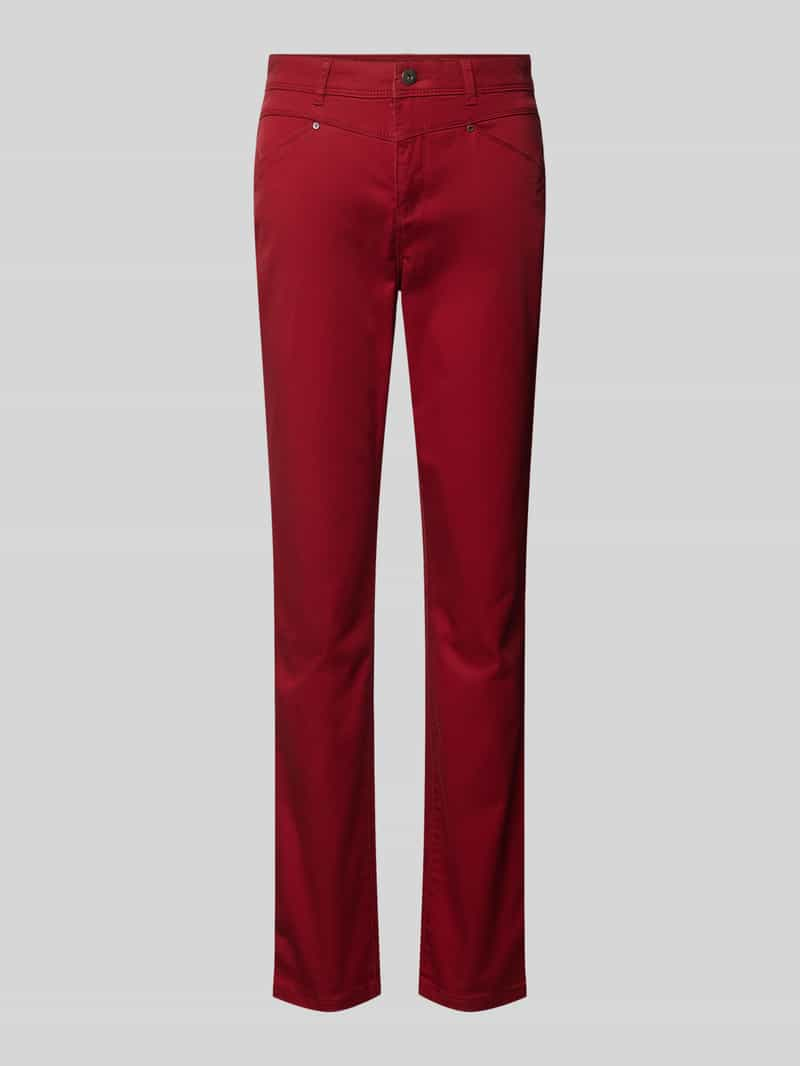 Christian Berg Woman Slim fit broek met steekzakken