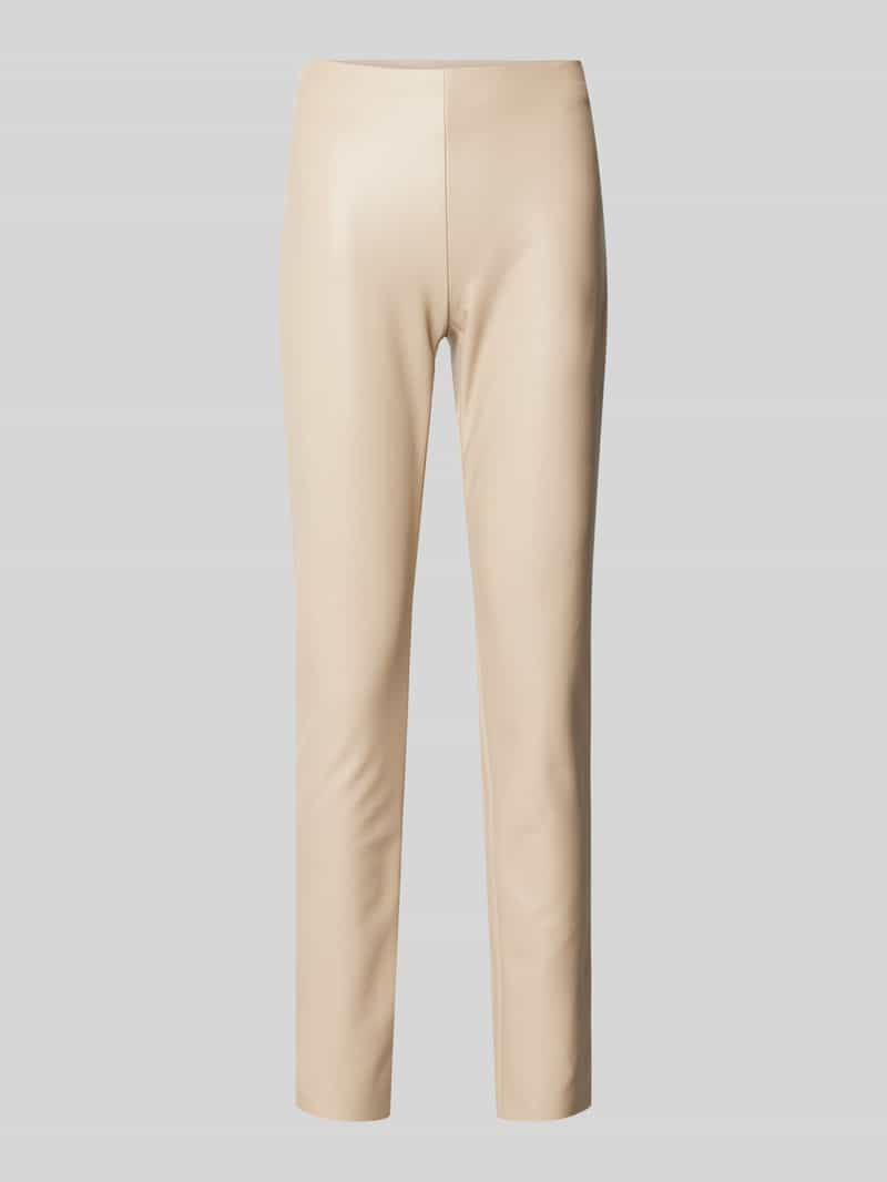 RAFFAELLO ROSSI Skinny fit broek in leerlook