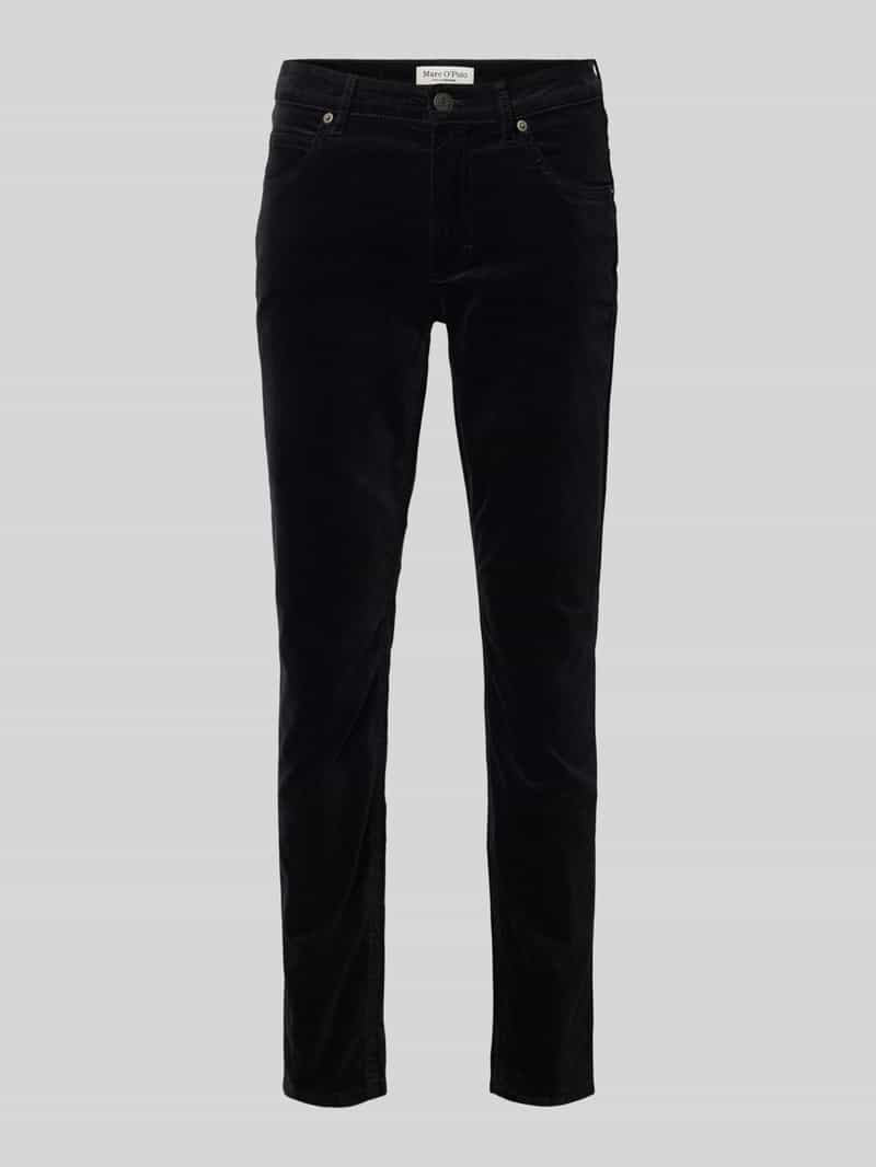 MARC O POLO Slim fit fluwelen broek van katoen en viscose met stretch, model 'LULEA'