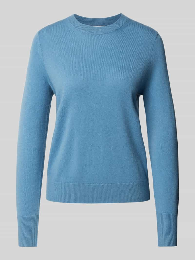 Jake*s Casual Kasjmier pullover met ribboorden