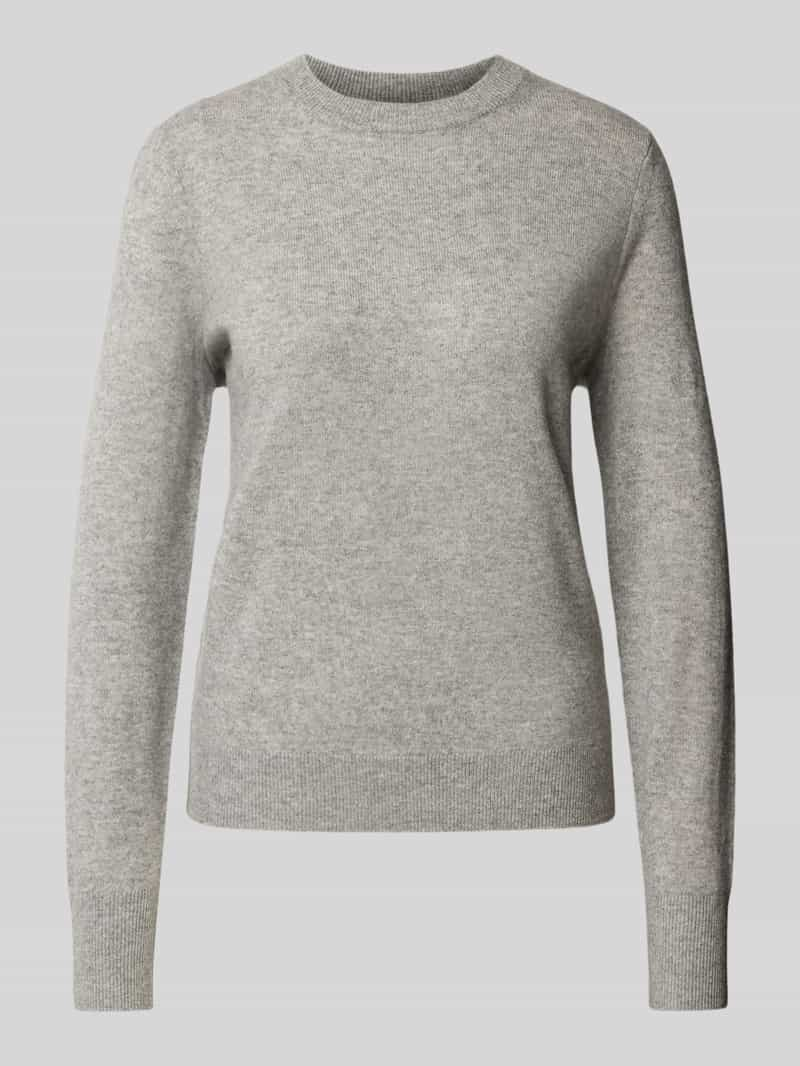 Jake*s Casual Kasjmier pullover met ribboorden