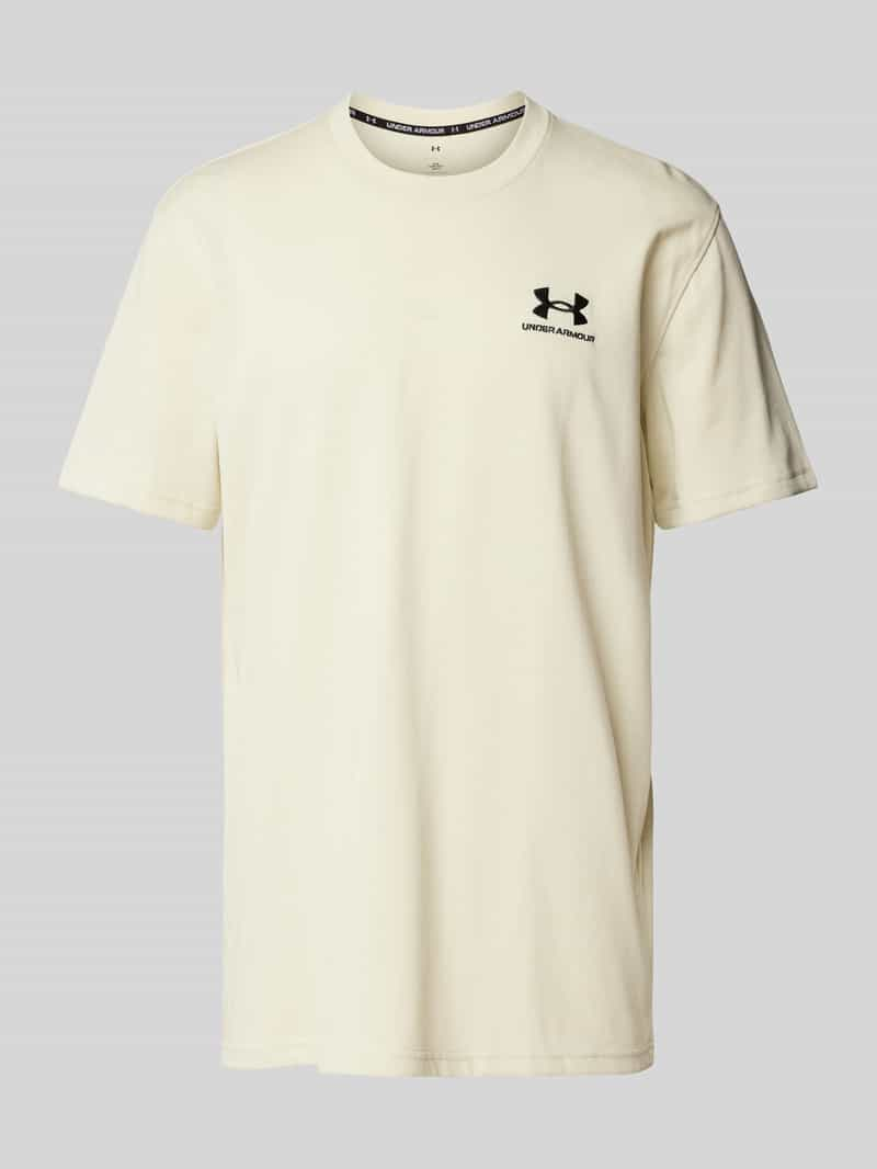 Under Armour T-shirt met labelstitching