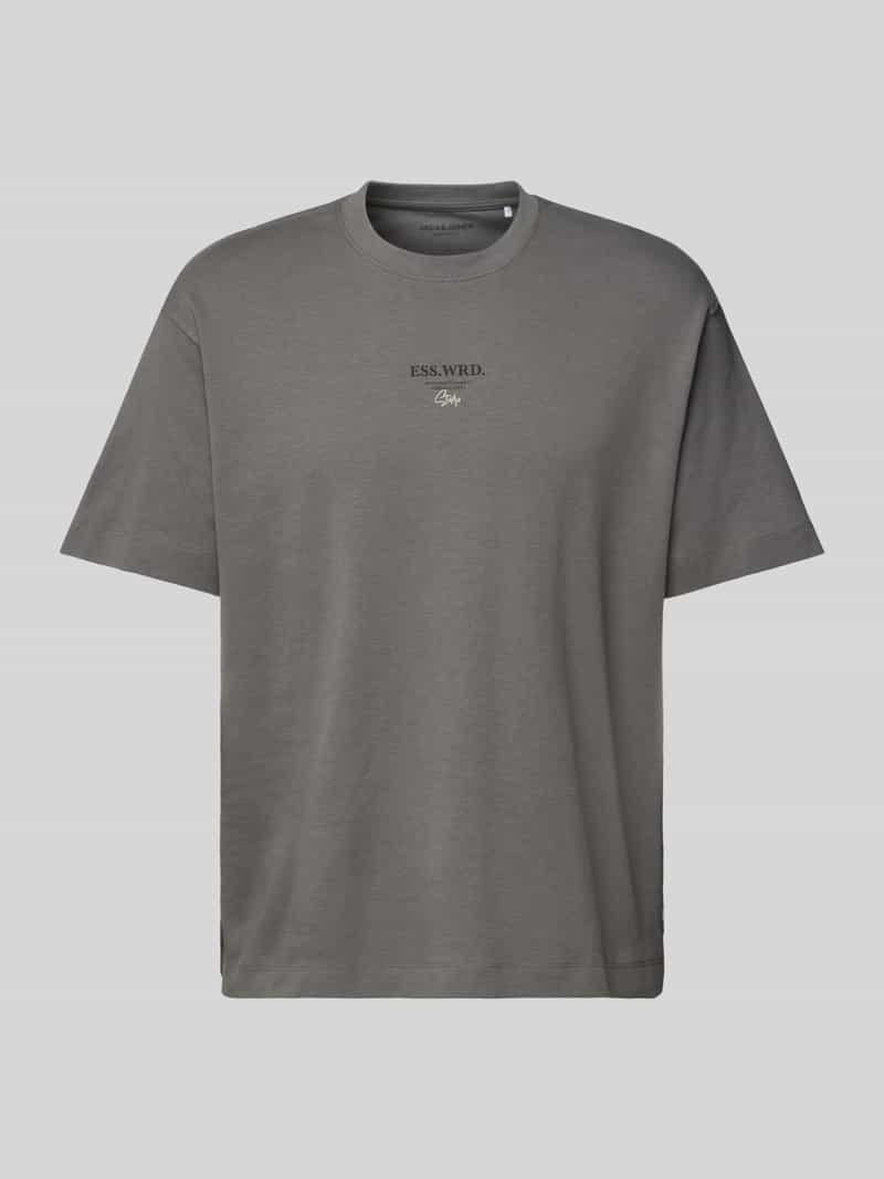 Jack & jones Relaxed fit T-shirt met ronde hals, model 'EURBAN'