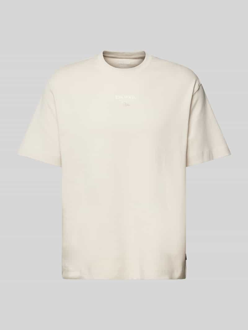 Jack & jones Relaxed fit T-shirt met ronde hals, model 'EURBAN'