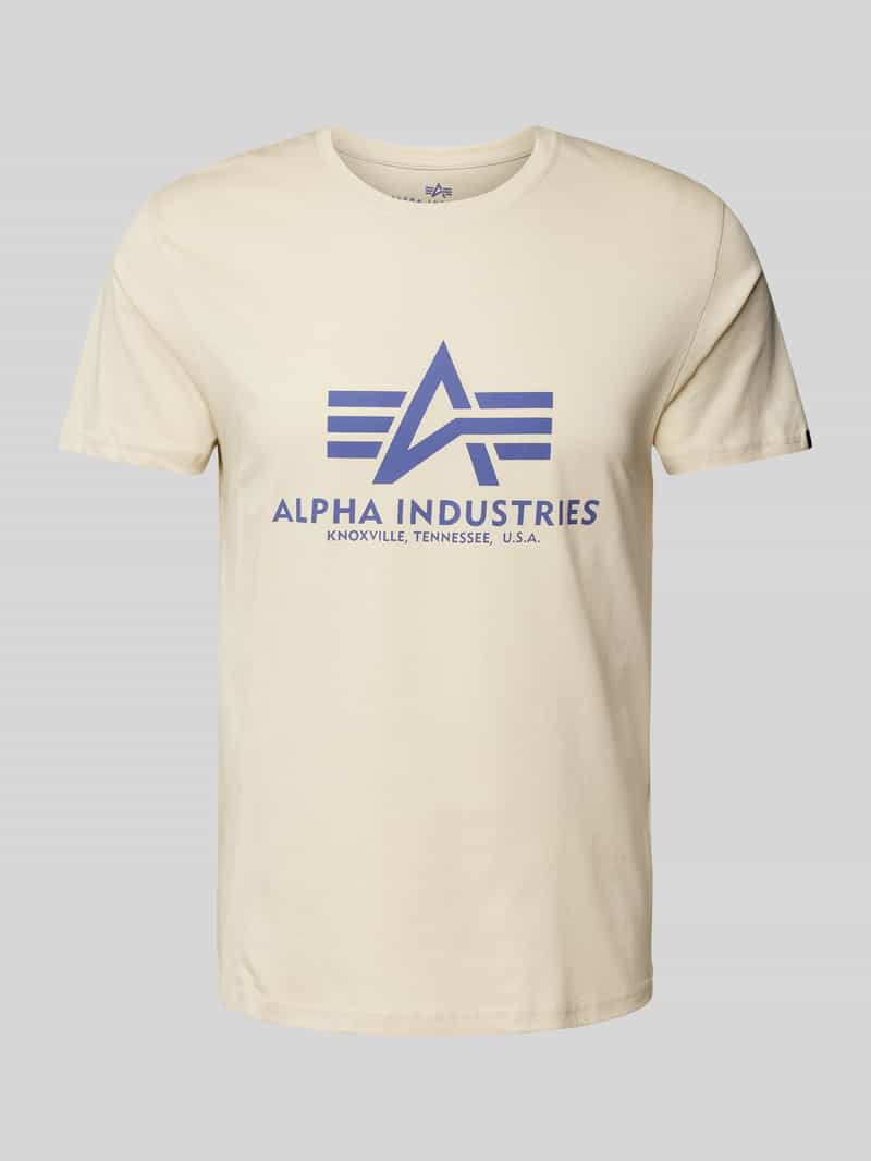 Alpha industries T-shirt met labelprint