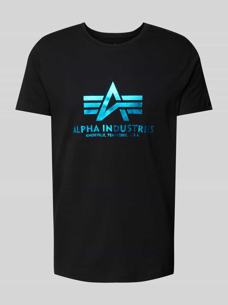 Alpha industries T-shirt met labelprint