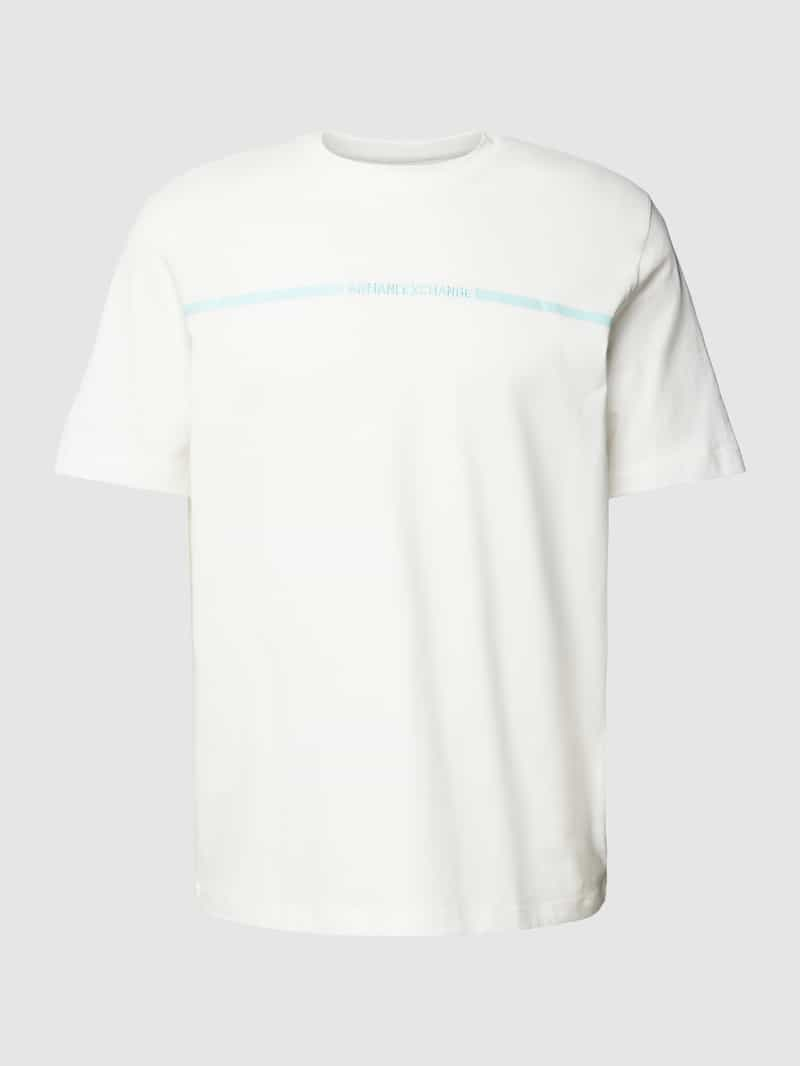 Armani Exchange T-shirt met ronde hals