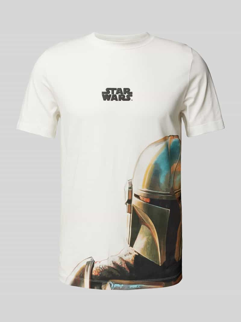 S.Oliver RED LABEL Regular fit T-shirt van katoen met Starwars-print