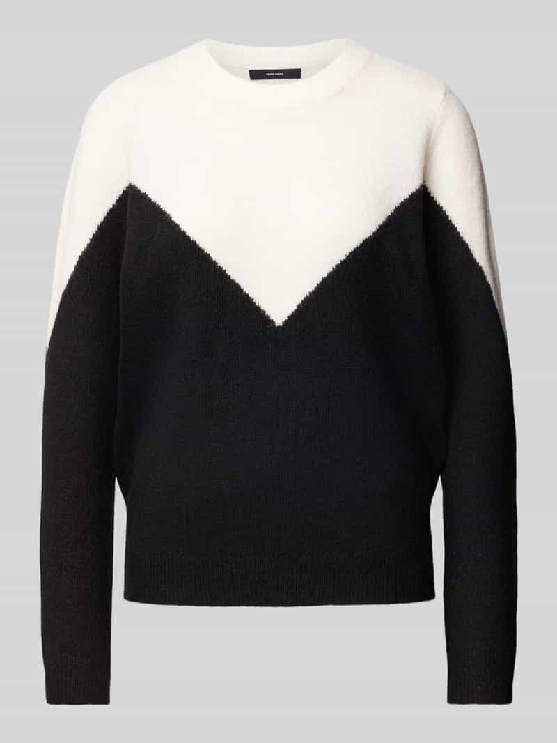 Vero Moda Gebreide pullover met ronde hals