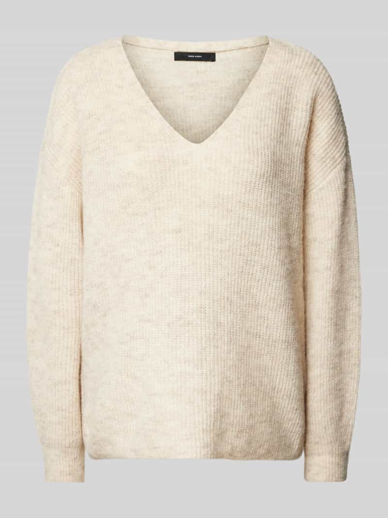 Vero Moda Loose fit gebreide pullover met wol, model 'DESMA'