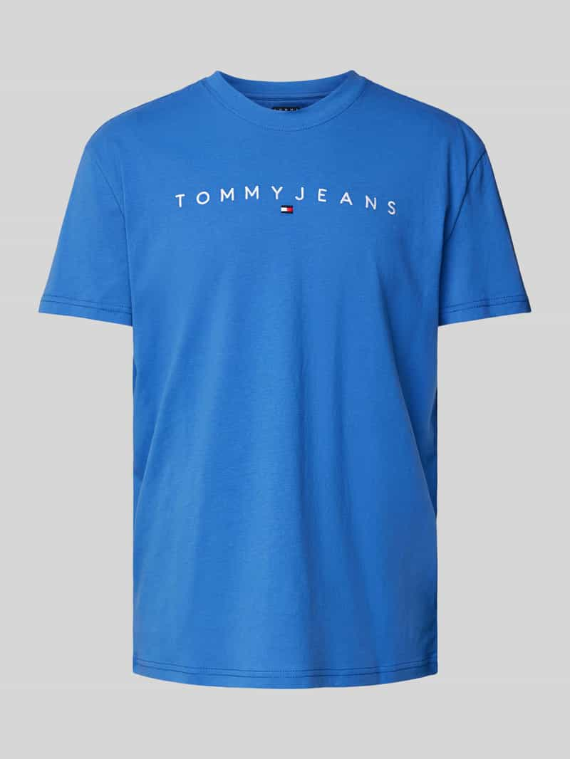 Tommy Jeans T-shirt met labelprint