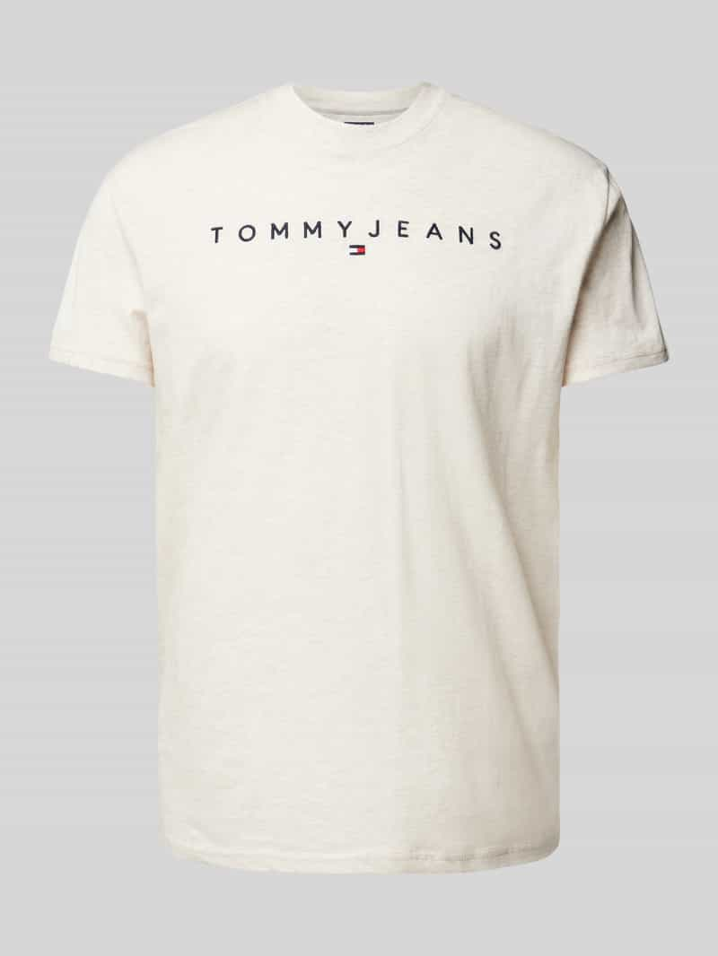 Tommy Jeans T-shirt met labelprint