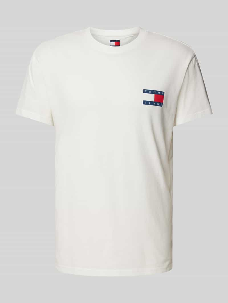 Tommy Jeans T-shirt met labelprint