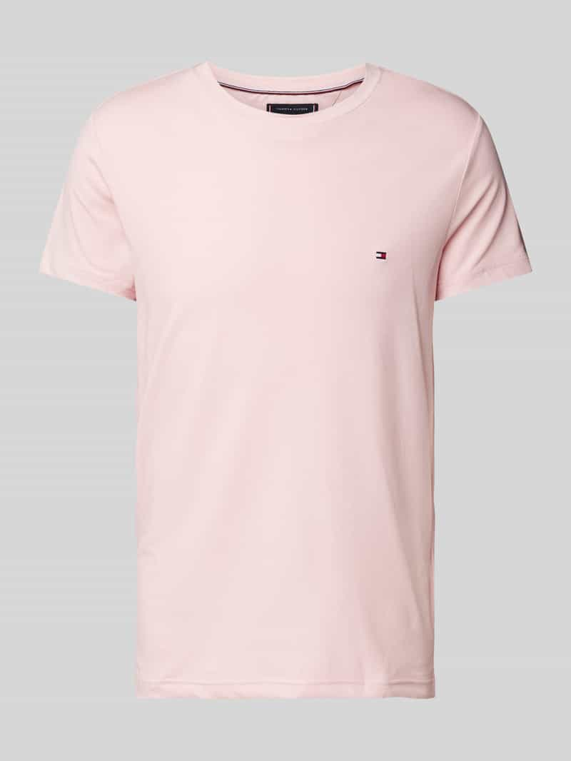 Tommy Hilfiger Slim fit T-shirt met ronde hals