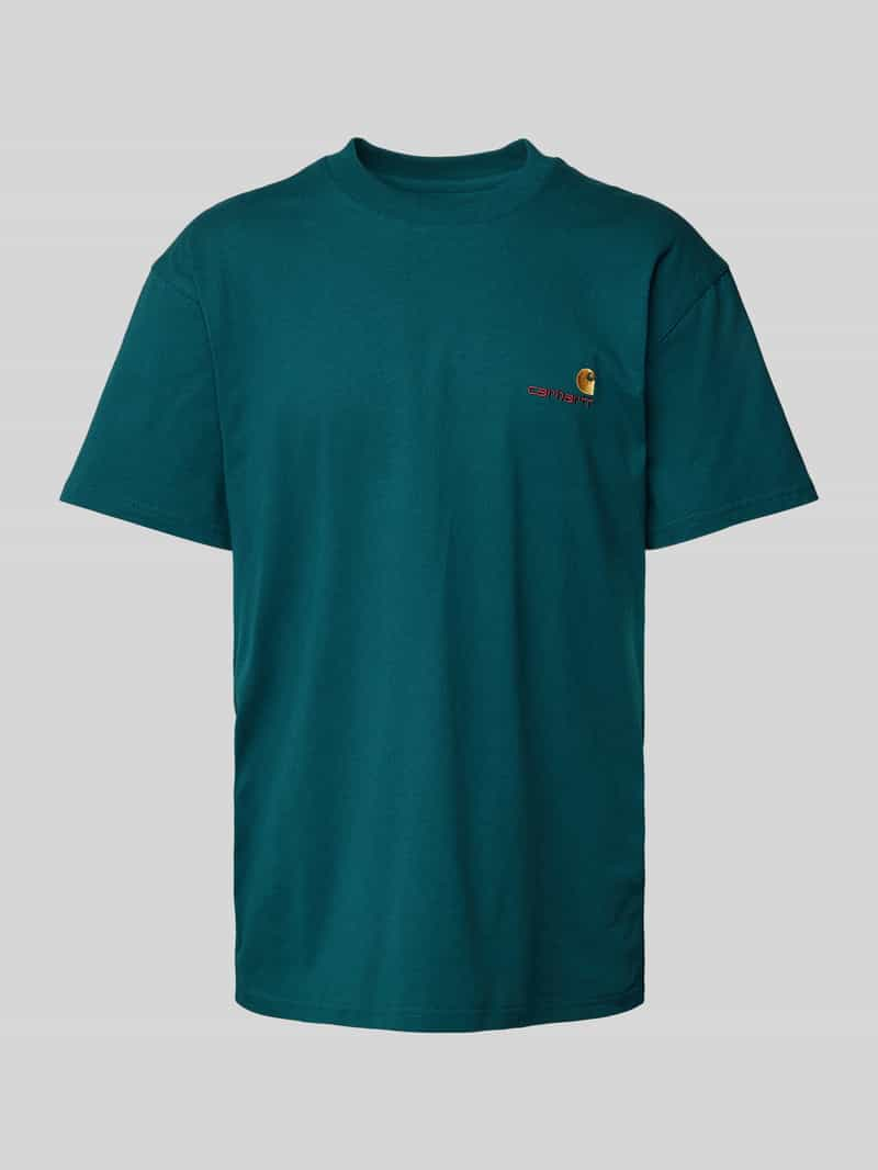 Carhartt Work In Progress T-shirt met labelstitching