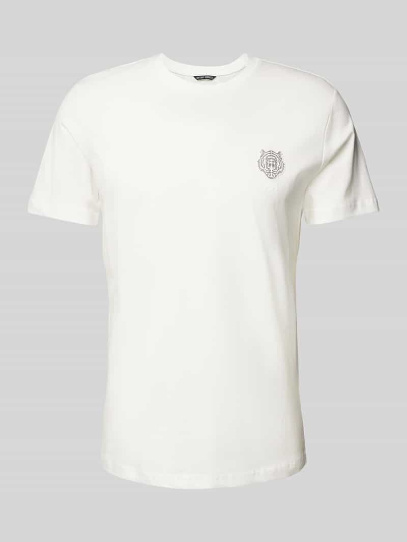 Antony Morato T-shirt met motief- en labelprint