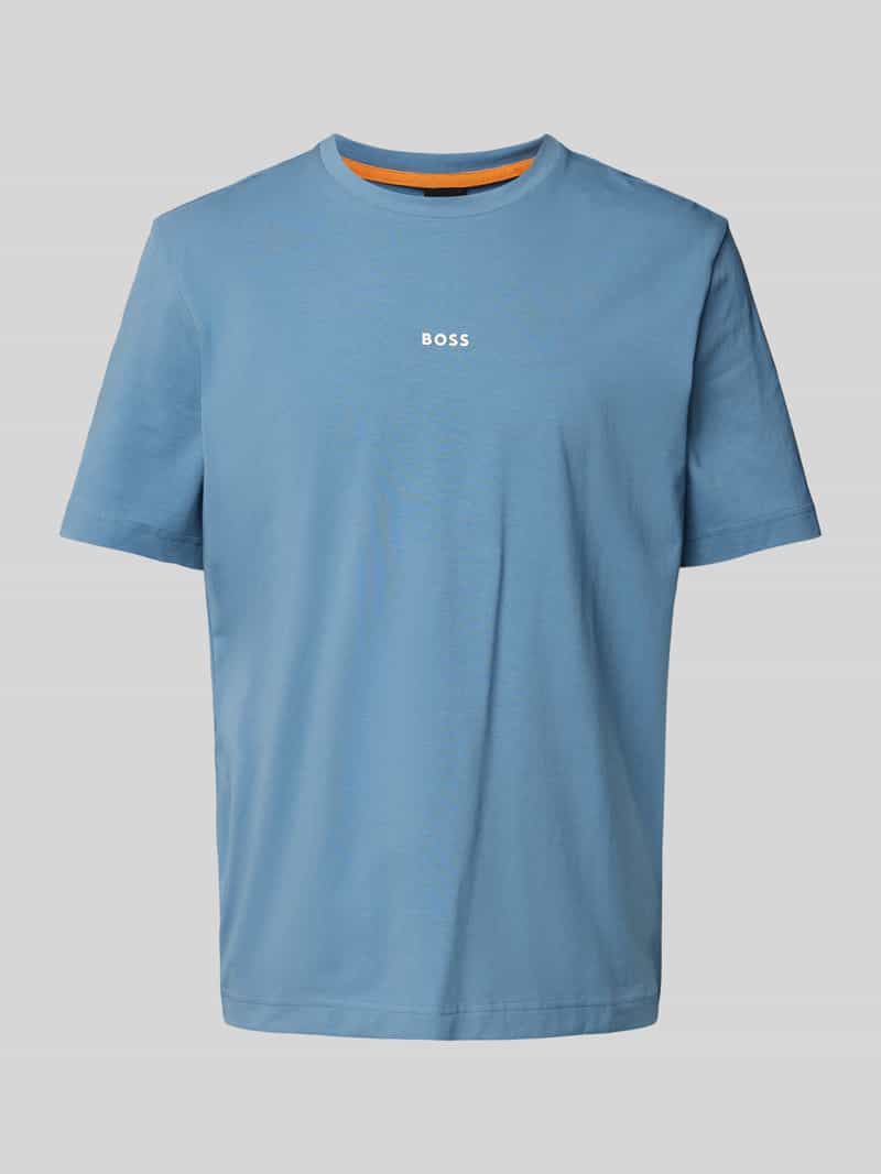 Boss Orange T-shirt met labelprint