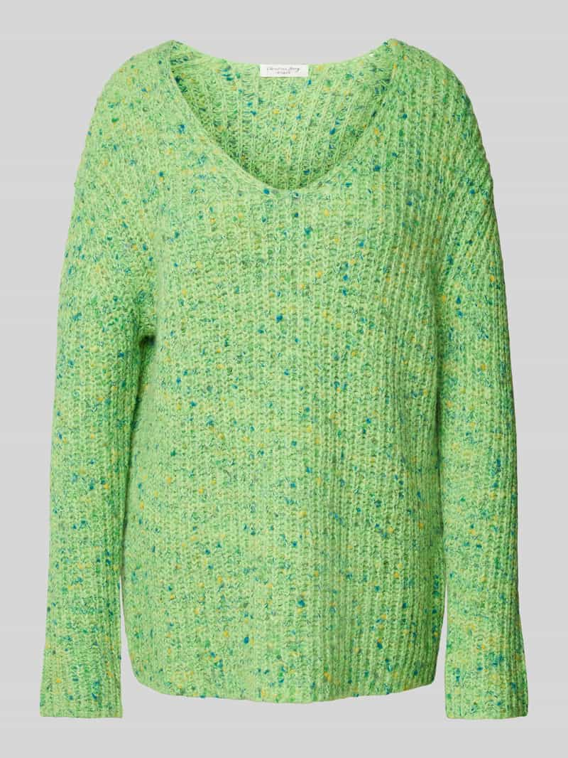 Christian Berg Woman Gebreide pullover met V-hals