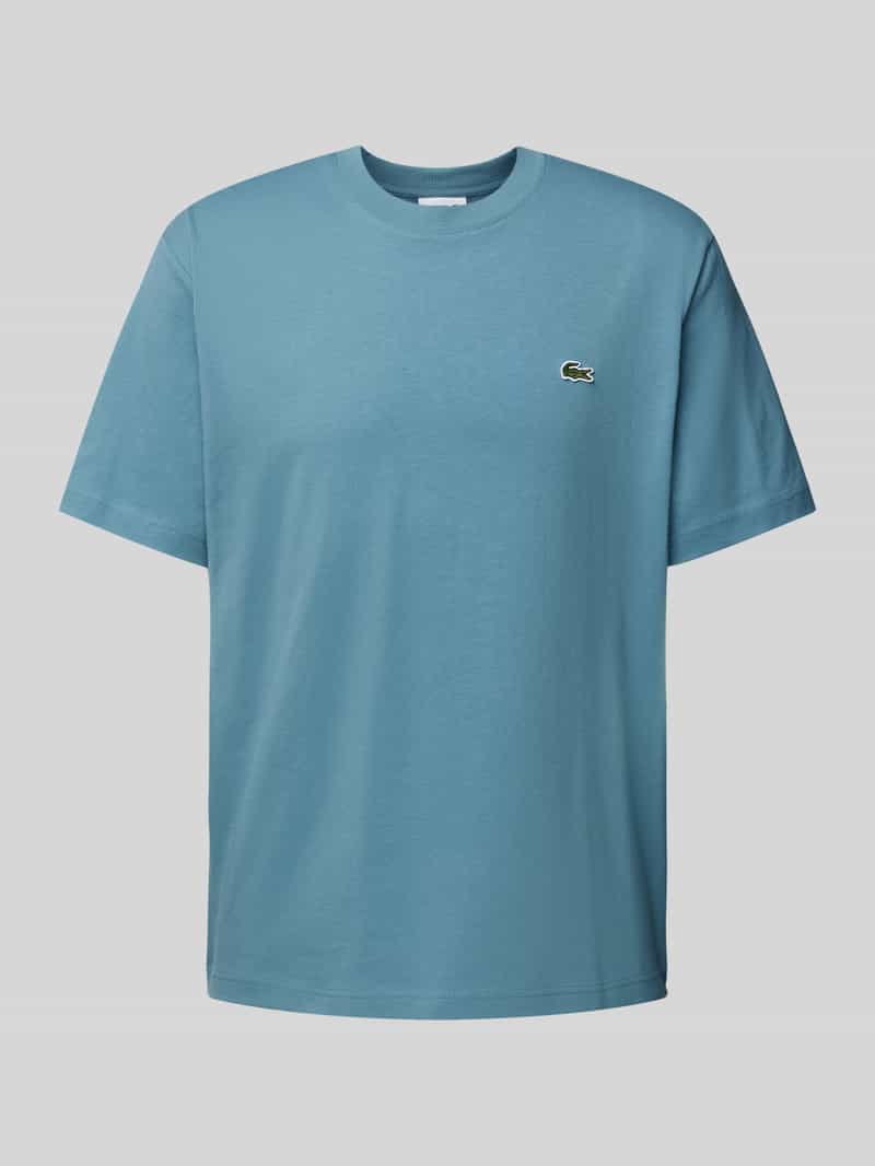 Lacoste T-shirt met logodetail, model 'BASIC ON'