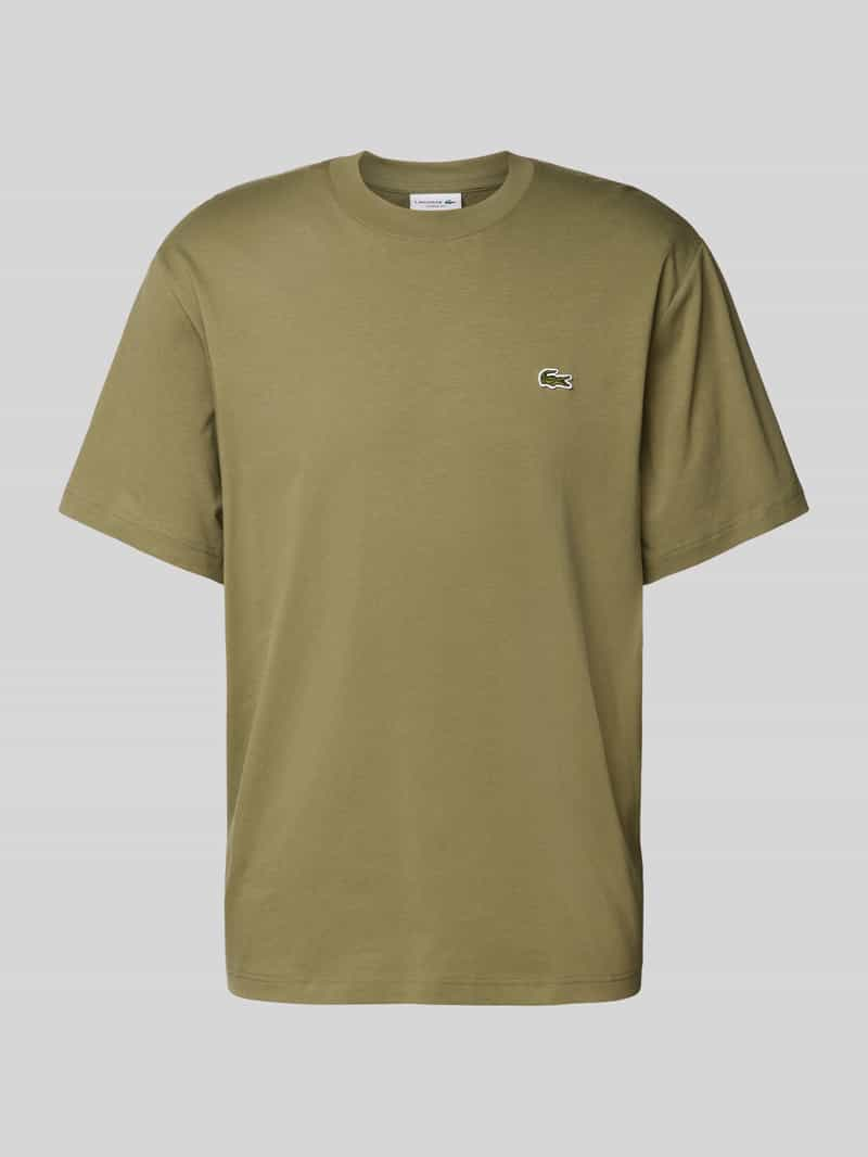 Lacoste T-shirt met labelpatch