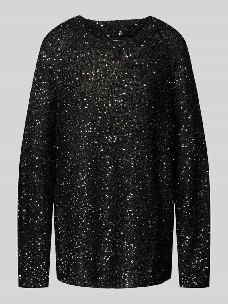 Vero Moda Regular fit gebreide pullover met pailletten, model 'LEILANI'