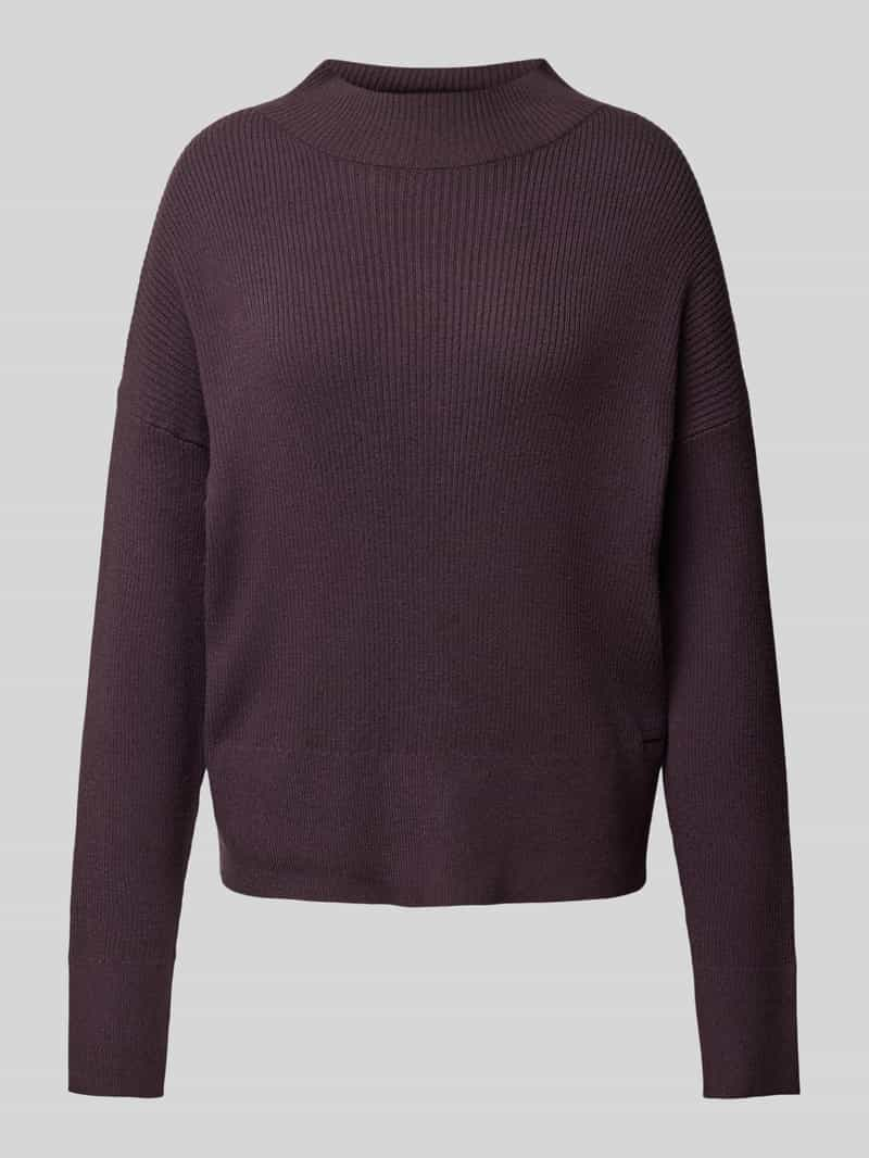 QS Gebreide pullover met turtleneck