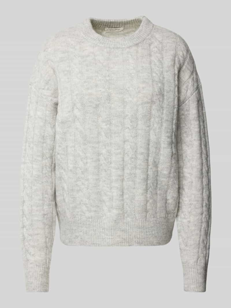 Christian Berg Woman Gebreide pullover met kabelpatroon