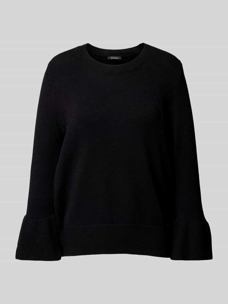 MORE & MORE Gebreide pullover met trompetmouwen