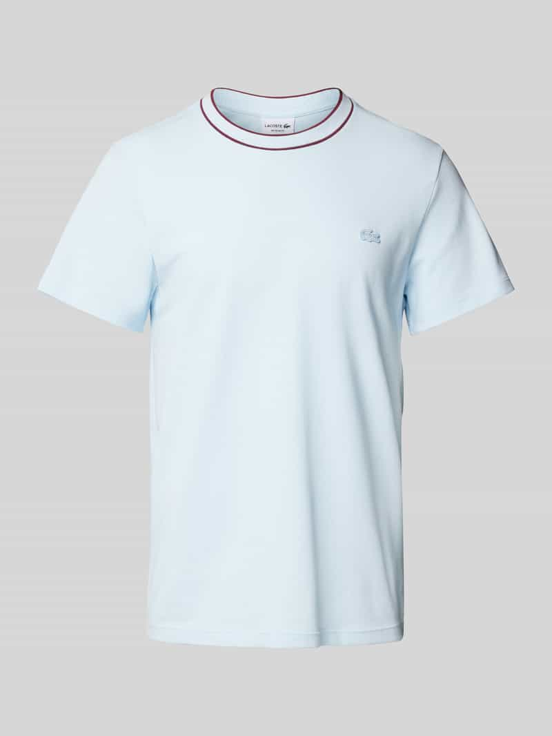 Lacoste T-shirt met labelstitching