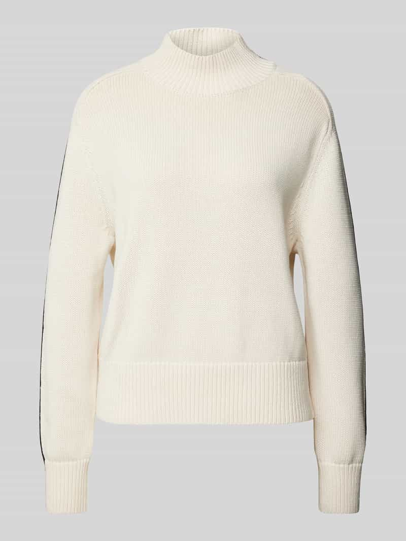 Opus Gebreide pullover met extra brede schouders, model 'Parto'