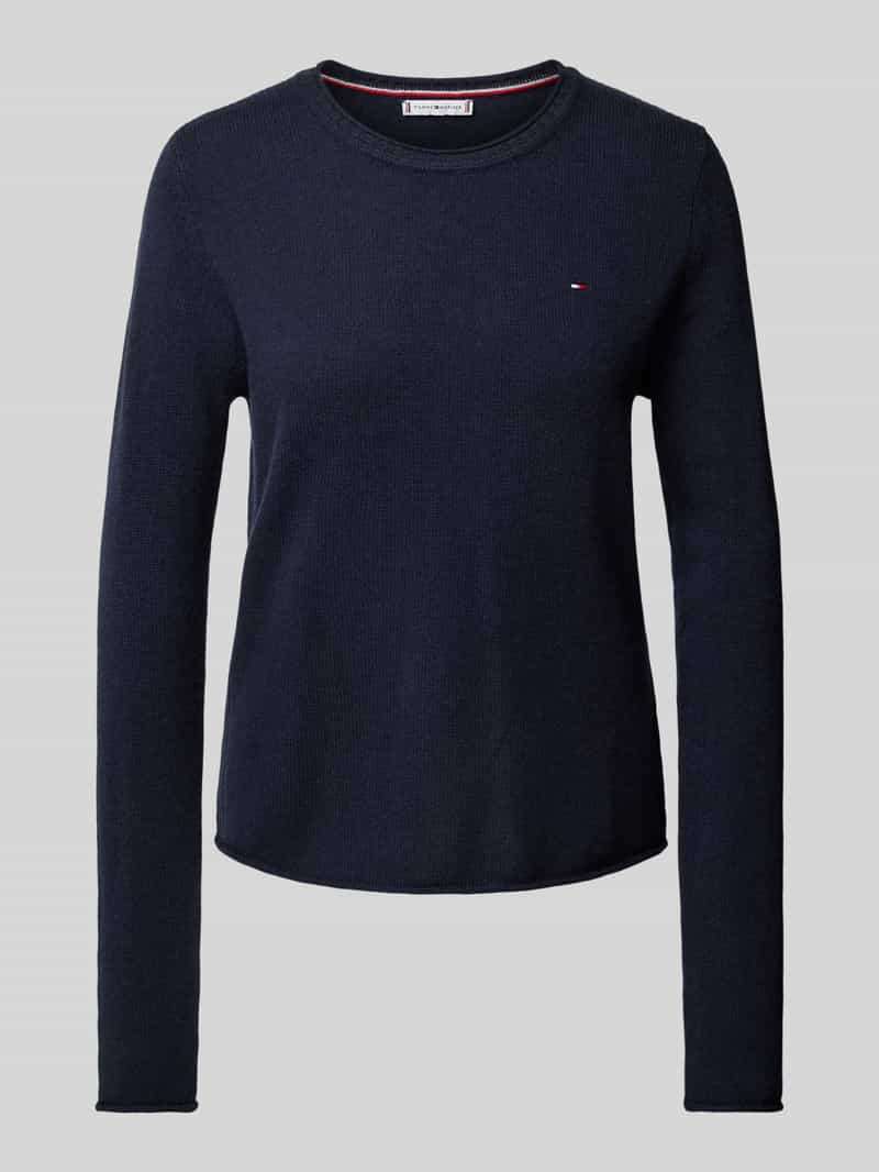 Tommy Hilfiger Gebreide pullover met logostitching