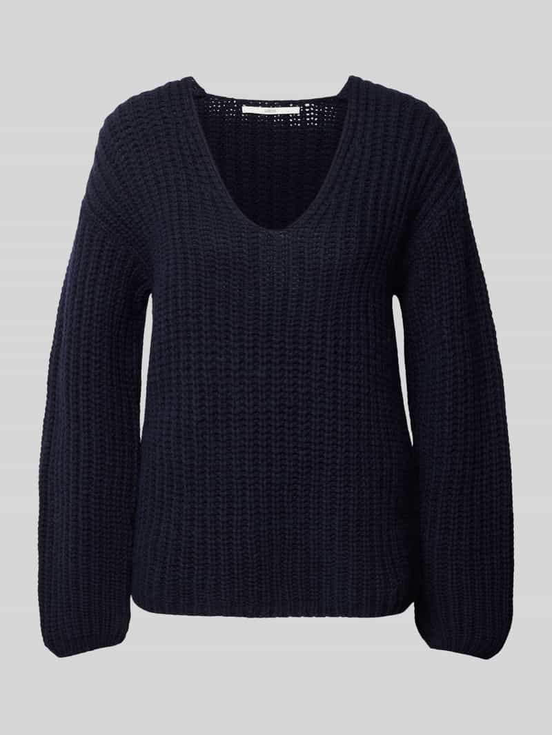 LANIUS Gebreide pullover met V-hals