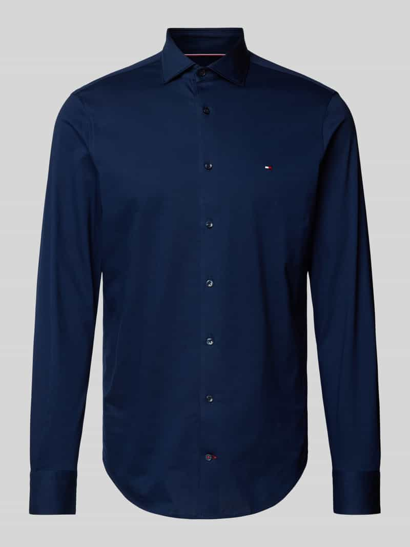 Tommy Hilfiger Tailored Slim fit zakelijk overhemd met kentkraag, model 'Parker'