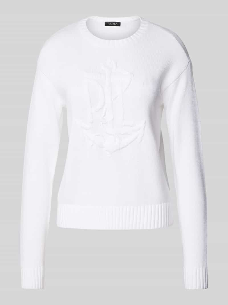 Lauren Ralph Lauren Gebreide pullover met ribboorden