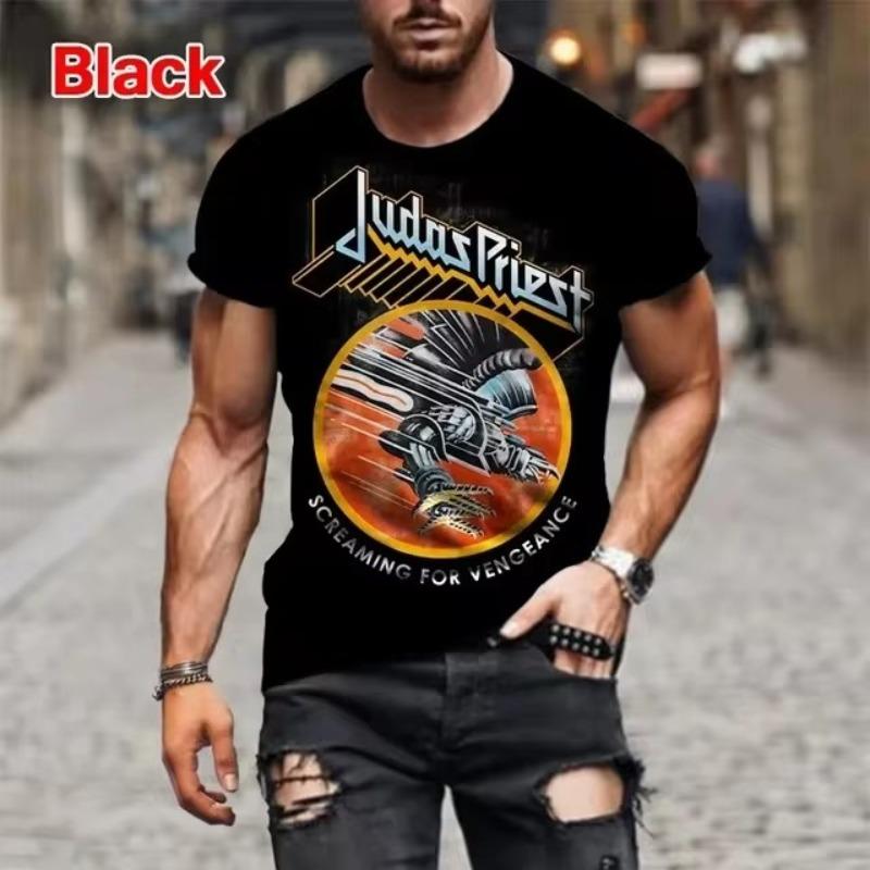 Forever Men Heren T-shirt Snel drogende tops Zomermode Straat Korte mouw T-shirts 3D grafische print T-shirts Oversized herenkleding S