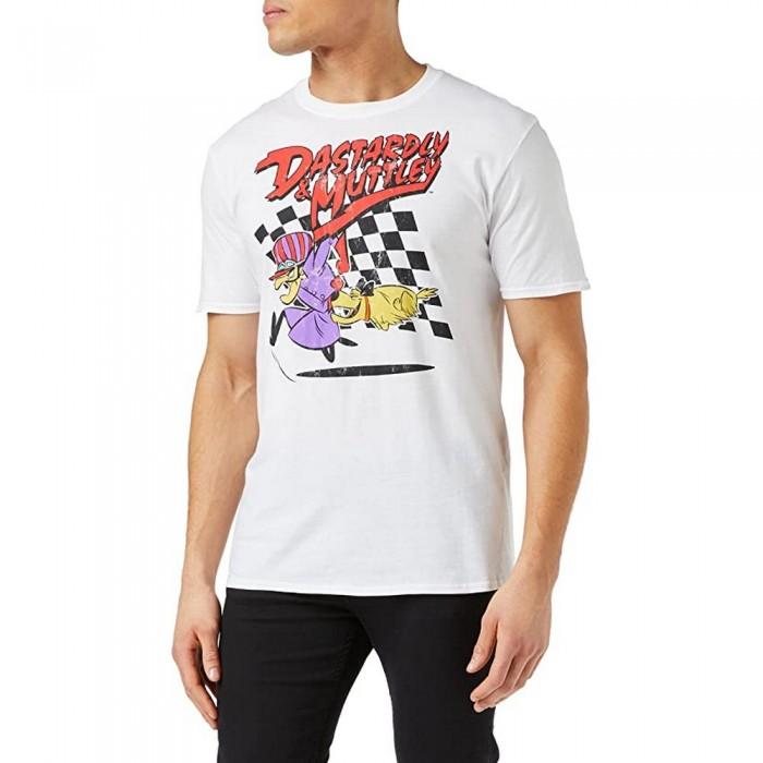 Wacky Races Dastardly & Muttley T-shirt voor heren XL wit