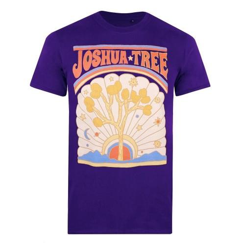 Pertemba FR - Apparel Nationale parken Heren Joshua Tree T-shirt XXL paars