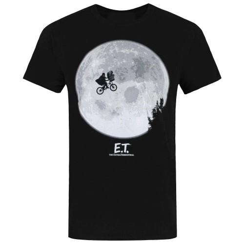 E.T. the Extra-Terrestrial Mens Bike T-Shirt S zwart