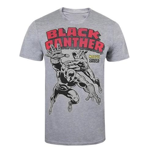 Black Panther Combat Marl T-shirt voor heren M grijs