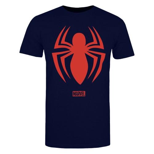 Spider-Man herenlogo-T-shirt S Vloot