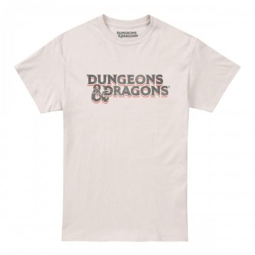 Pertemba FR - Apparel Dungeons & Dragons Heren 70's Logo T-shirt S natuurlijk