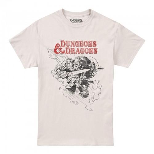 Pertemba FR - Apparel Dungeons & Dragons Heren Barbarian Sketch T-shirt L natuurlijk