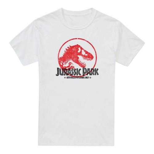 Jurassic Park Heren Vintage T-shirt M wit