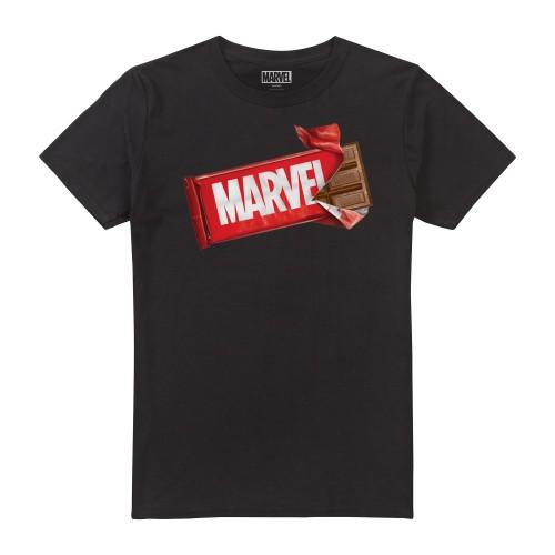 Marvel Heren Shock Brick T-shirt XL zwart