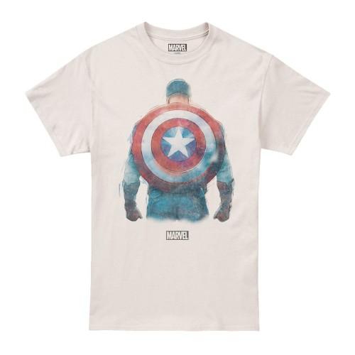 Captain America heren soldaat T-shirt XXL natuurlijk