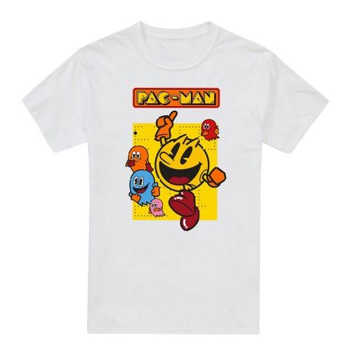 Pertemba FR - Apparel Pac Man heren klassiek T-shirt XL wit